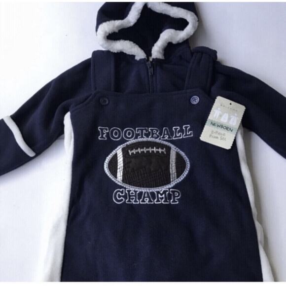 NWT Arizona Fleece Bunting Coat Size 6-9m - Picture 2 of 5